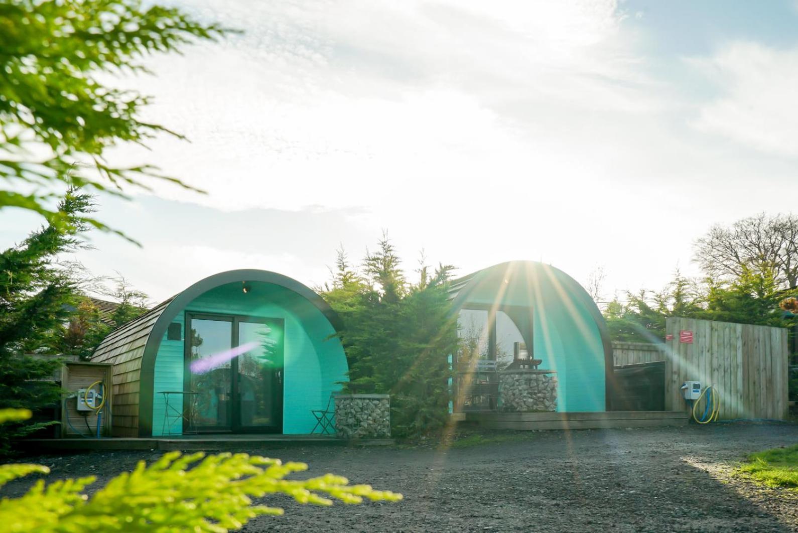 Original Glamping Pod With Hot Tub Frodsham Exterior foto